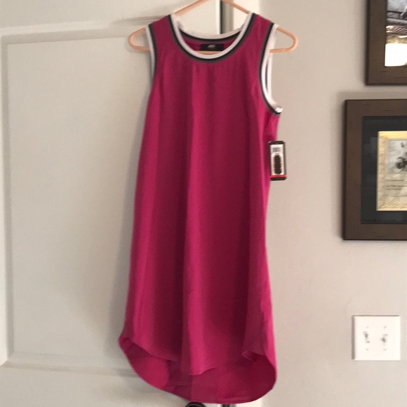 Sleeveless fuchsia dress by ABS Allen Schwartz size S - Picture 1 of 5